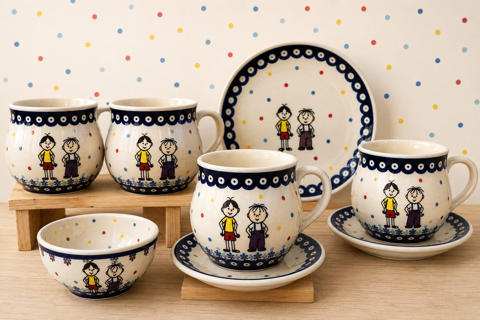 Bolek i Lolek ceramics collection
