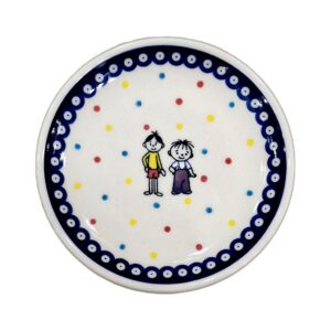 Bolek and Lolek Dessert Plate 17 cm